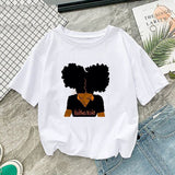 White short sleeved slim woman T-shirt