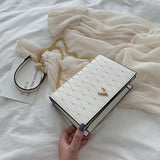 Fashion wild diamond chain bag