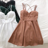 Woman Summer Backless Dress