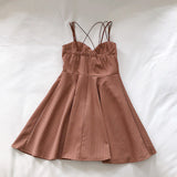 Woman Summer Backless Dress