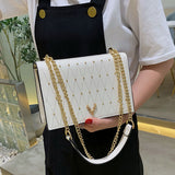Fashion wild diamond chain bag