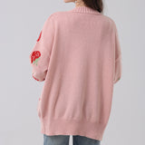 Women's Comfort And Casual Strawberry Sweater