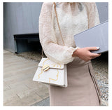 Fashion embroidered small square bag