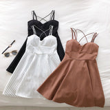 Woman Summer Backless Dress